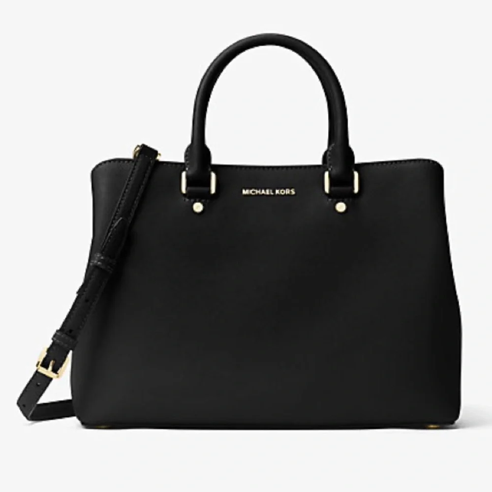 Michael Kors Savana Large Saffiano Leather Satchel. - Picture 2 of 8